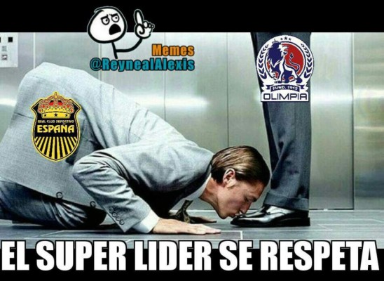 MEMES: Hacen pedazos al Real España tras perder ante Olimpia en Tegucigalpa
